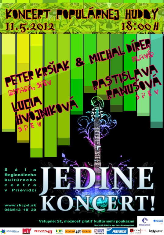 Jedine koncert! - plagát Jedine koncert! - plagát