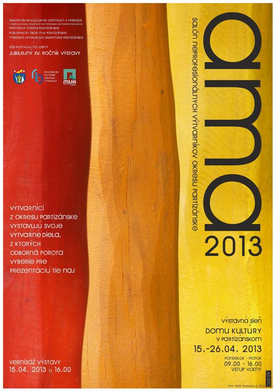 AMA Partizánske 2013 - plagát AMA Partizánske 2013 - plagát