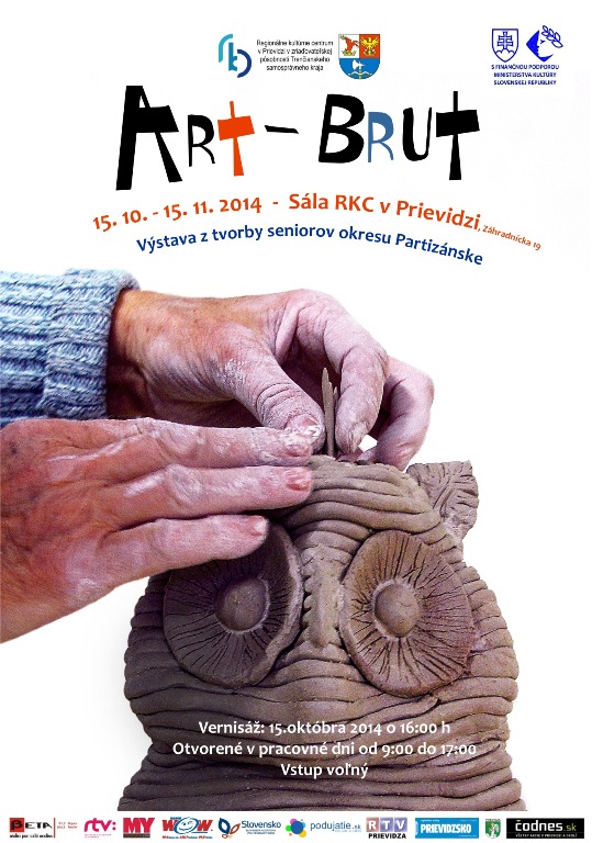 Výstava Art-Brut - plagát