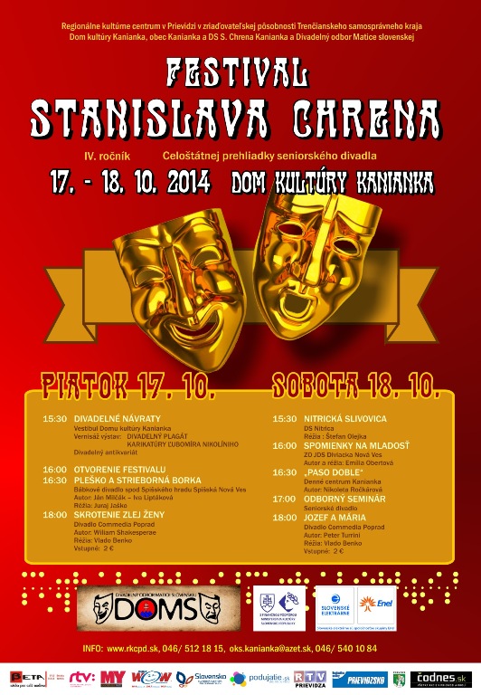 Festival Stanislava Chrena - plagát
