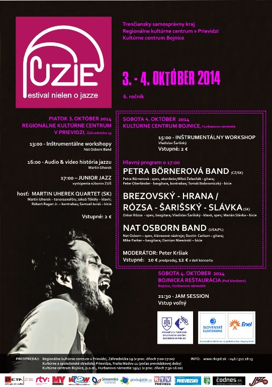 Fúzie - festival nielen o jazze - plagát