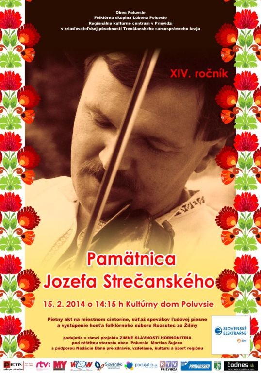 Pamätnica Jozefa Strečanského - plagát