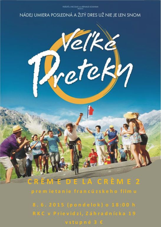 Crème de la crème 2 - Veľké preteky - plagát