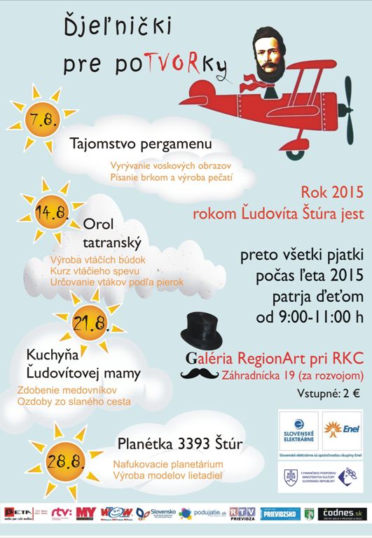 Ďjelnički pre poTVORky august 2015 - plagát