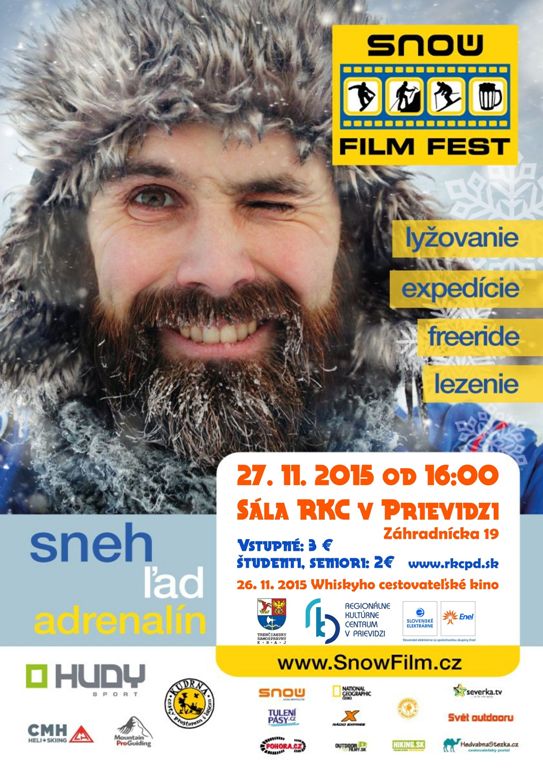 Snow film fest 2015 - plagát