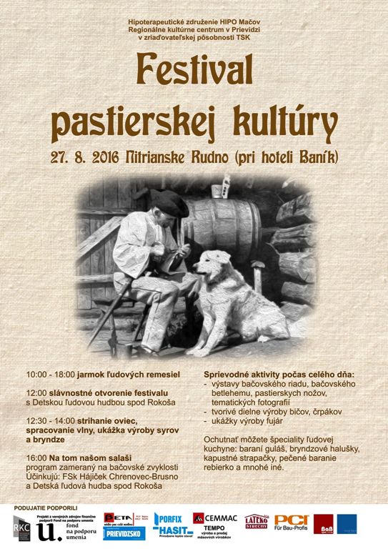 Festival pastierskej kultúry - plagát