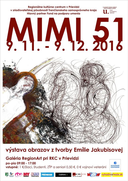 Výstava MIMI 51 - plagát