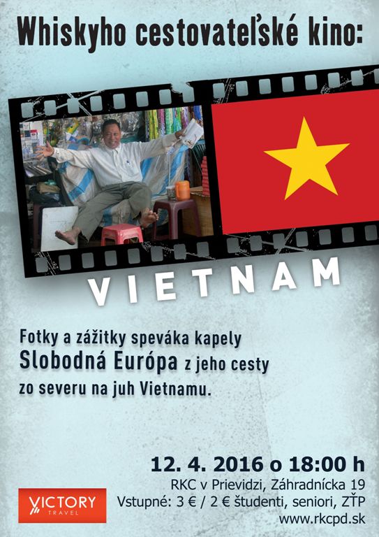 Whiskyho cestovateľské kino: Vietnam - plagát