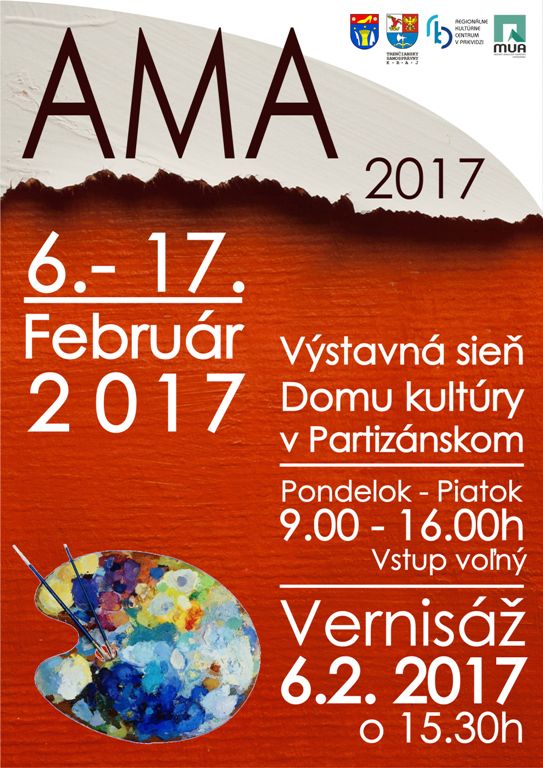 AMA Partizánske 2017 - plagát