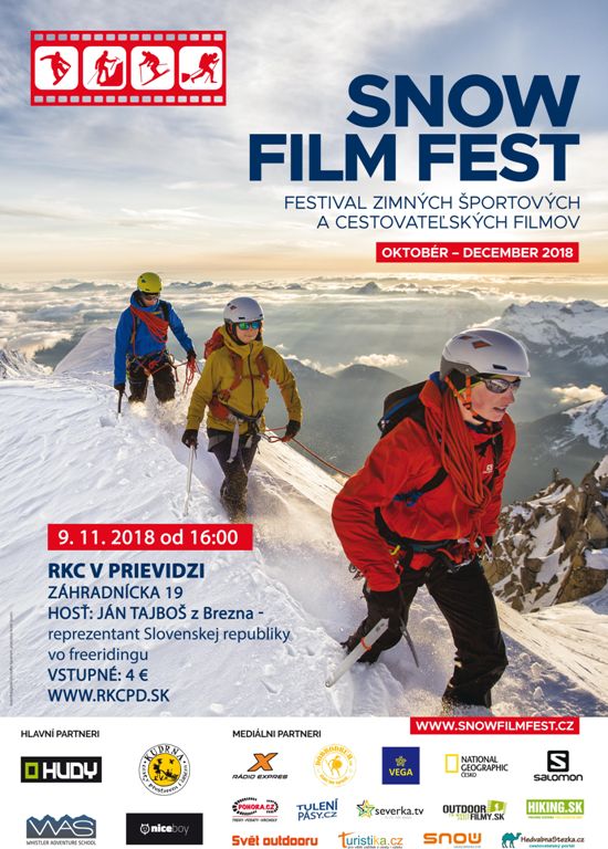 Snow Film Fest 2018 - plagát