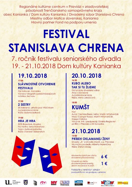Festival Stanislava Chrena - plagát