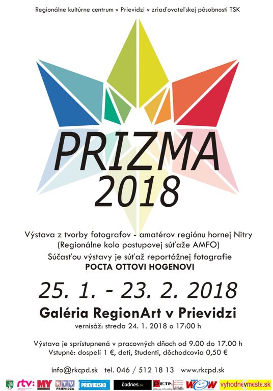 Prizma 2018 - plagát