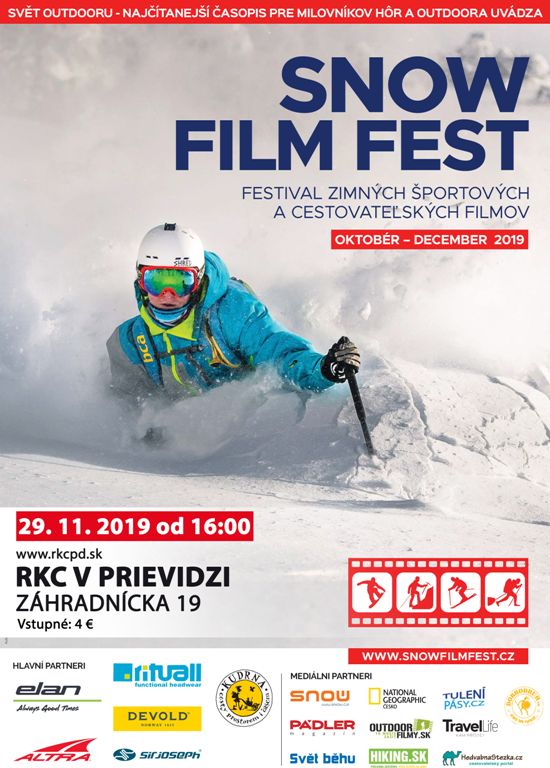 Snow Film Fest 2019 - plagát