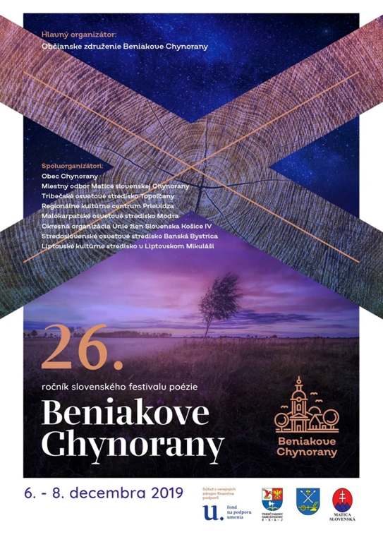 Beniakove Chynorany 2019 - plagát