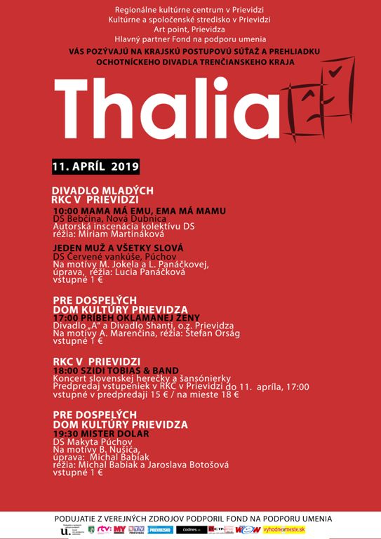 Thalia 2019 - plagát1