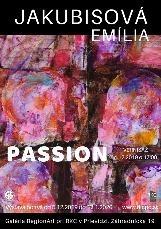 Passion - Emília Jakubisová - plagát