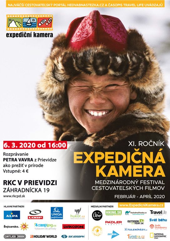 Expedičná kamera 2020 - plagát