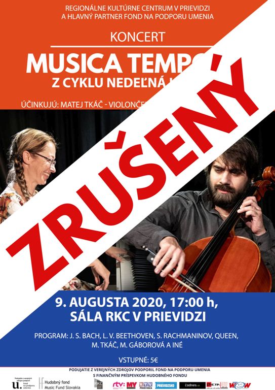 Nedeľná klasika - Musica Temporis - plagát