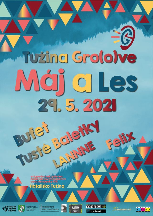Tužina Gro(o)ve Máj a Les 2021 - plagát