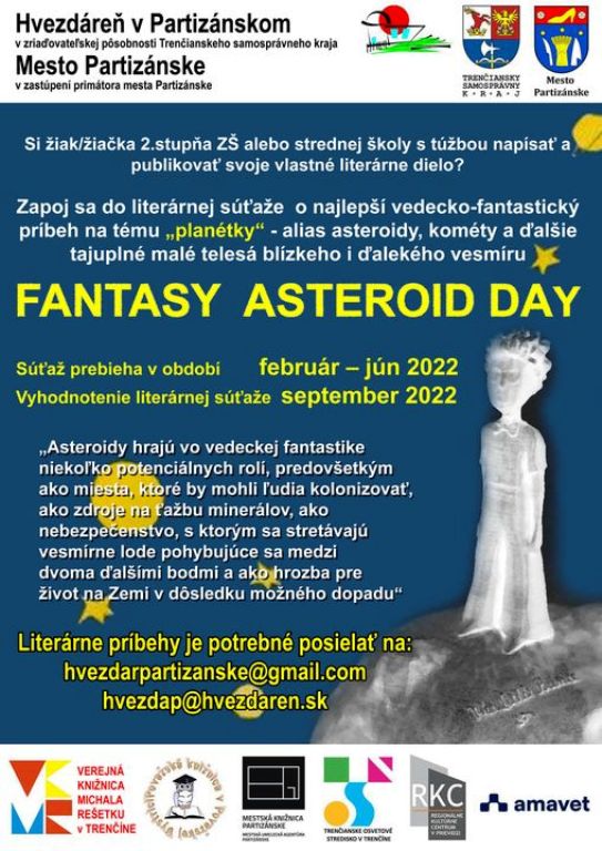 Fantasy Asteroid Day - plagát