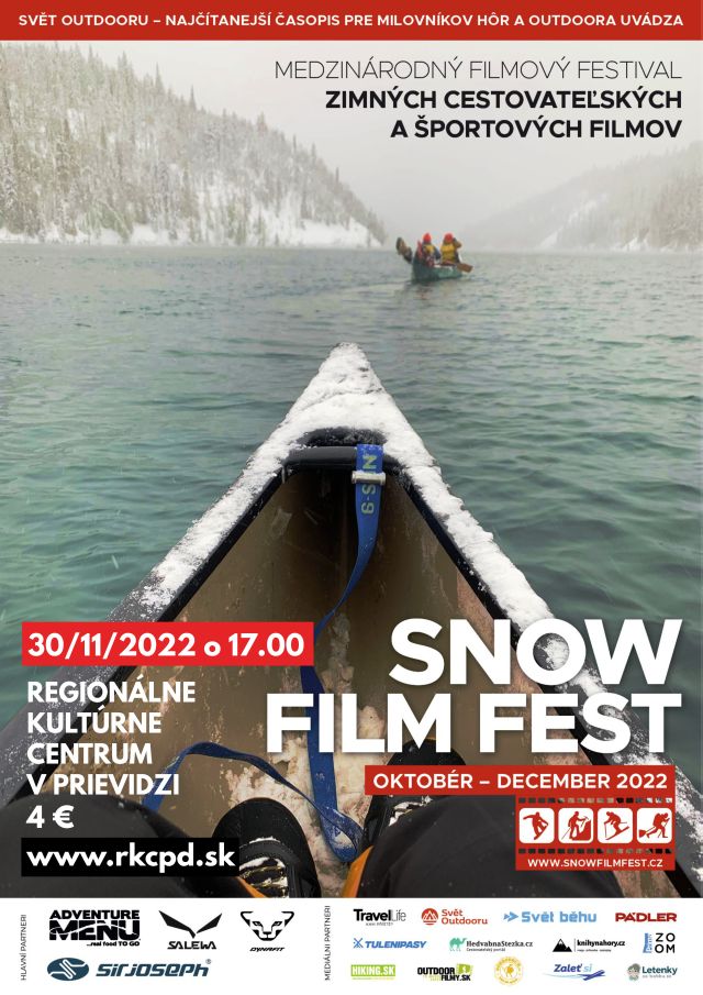 Snow Film Fest 2022 - plagát