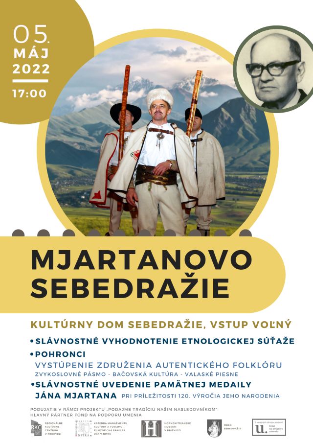 Mjartanovo Sebedražie 2022 - plagát