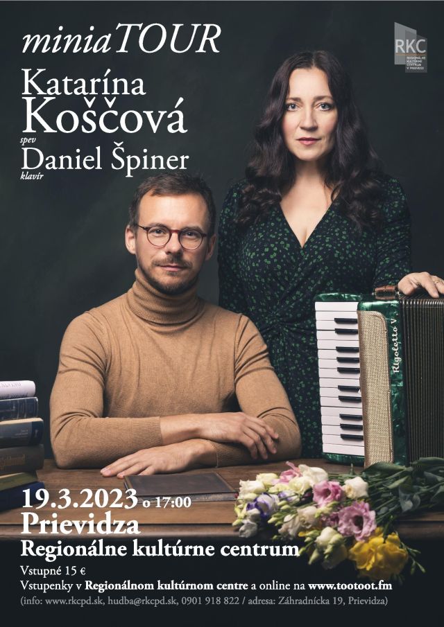 miniaTOUR: Katarína Koščová a Daniel Špiner - plagát
