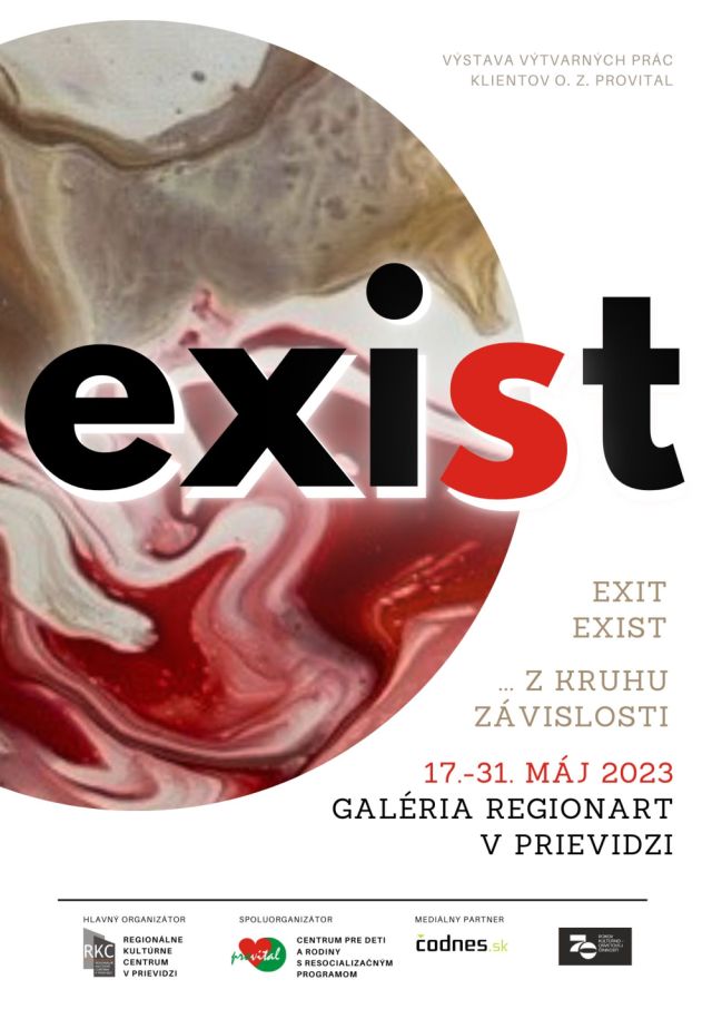 EXit/EXist... z kruhu závislosti - plagát
