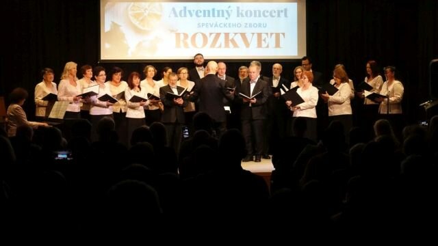 Adventný koncert speváckeho zboru Rozkvet