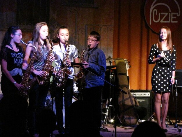 Malý Big Band pri SZUŠ Zvolen (4.10.2013)
