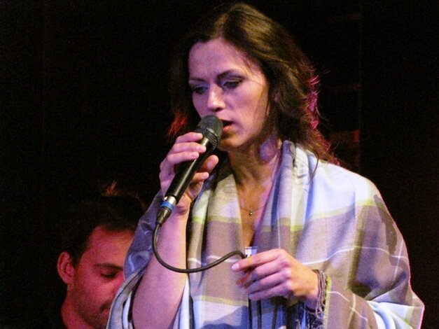 Vynikajúca jazzová speváčka Lucia Lužinská (5.10.2013)