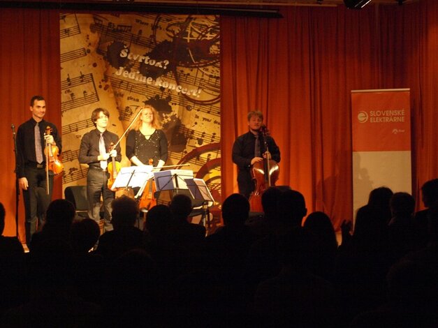 Úspešný koncert Mucha Quartet v Prievidzi