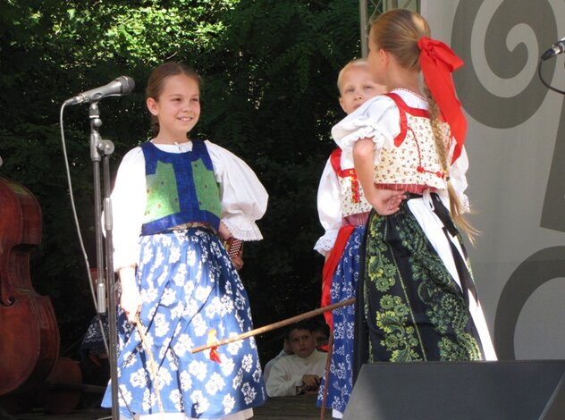 Veselože (program detských folklórnych súborov - piatok 23. jún)