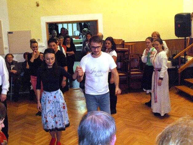 Škola nemeckého ľudového tanca s odborným lektorom Michalom Dudášom