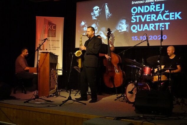 Ondřej Štveráček Quartet v Prievidzi