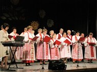 "Slovenské a nemecké ľudové piesne" - seniori zo Schmiedshauer Tužina (12.10.2013)