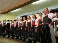 Vystúpenie ženskej skupiny FSk Lubená z Poluvsia