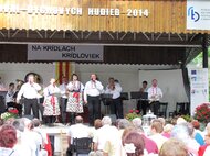 Vystúpenie českej dychovej hudby Šarovec / moravská obec Hluk