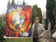akad. maliar Alojz Petráš tento raz vystavuje svoje diela v galérii Regionart