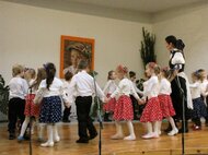 Deň detského folklóru - vystúpenie detí z MŠ Poruba