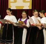 Ocenené súťažiace speváčky - folkloristky z mladších radov