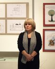 Slovenská výtvarníčka a karikaturistka Oľga Pazerini v Prievidzi