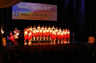 Súťažiaci zbor - Detský spevácky zbor Voce Eufonico pri ZUŠ Nová Baňa (9. jún)