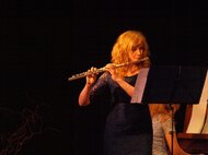 Flautistka Anna Izakovičová 