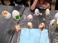 3. marec 2017 - Veľkonočné zvyky II. - zdobenie vajíčok (kraslice)