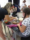 6. júl 2018 - Textilná dielňa - pletenie náramkov, plstenie