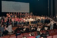 Záverečný koncert so sprievodom orchestra pri ZUŠ L. Stančeka v Prievidzi