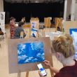 Učíme sa umeniu: Nebo - maľovanie oblakov (31. 5. 2022)