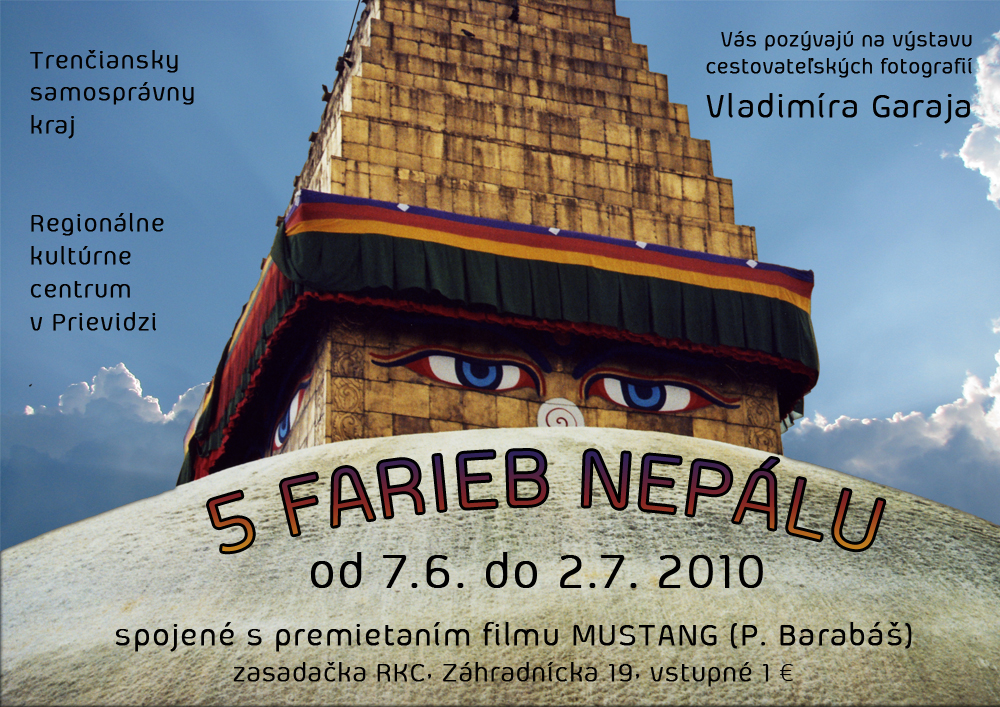 5 farieb Nepálu - plagát