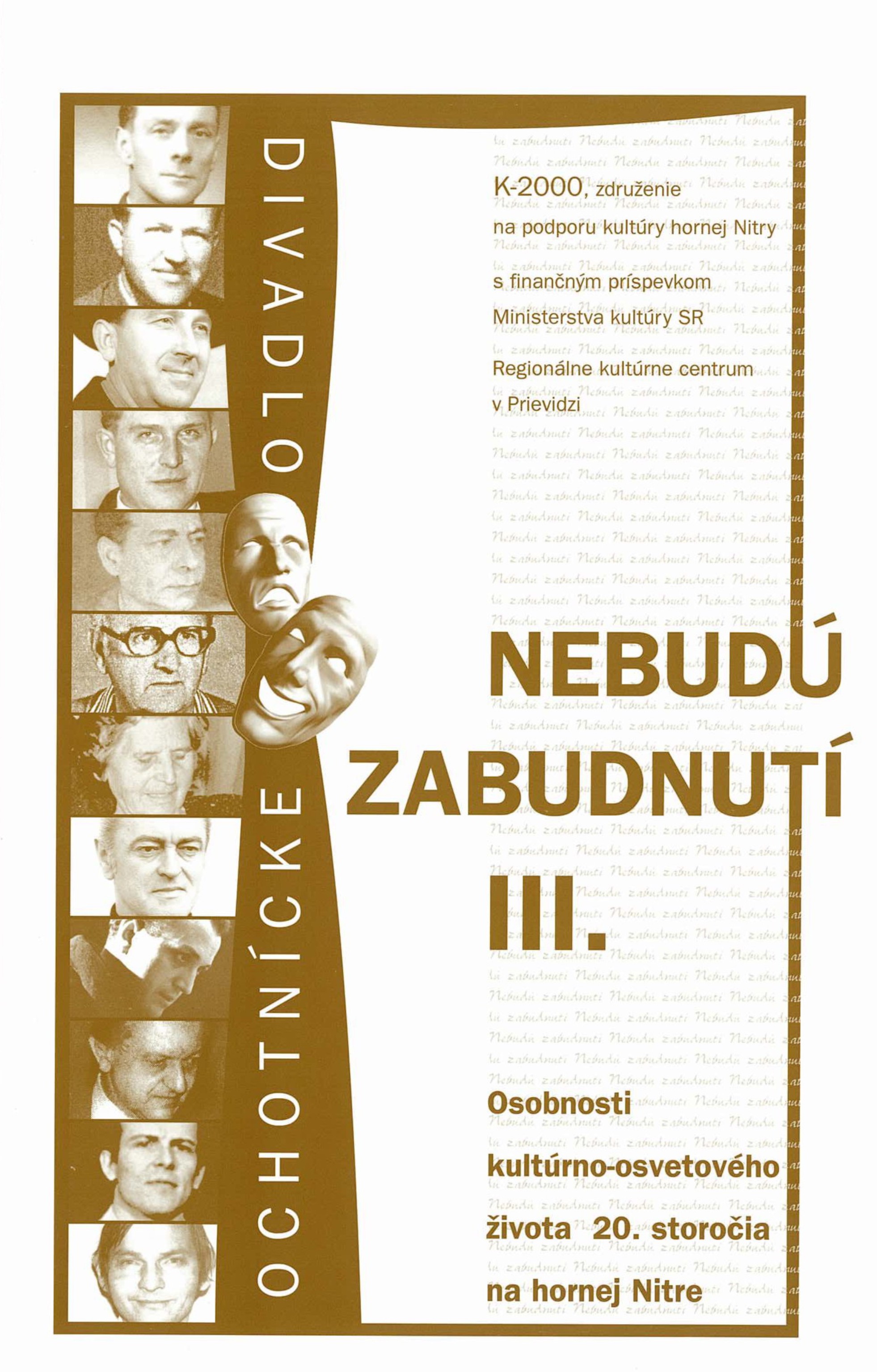 Nebudú zabudnutí III. - publikácia